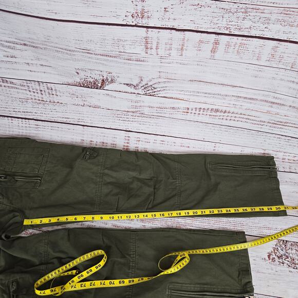 Union Army Men's Green Cargo Tactical Pants 31 Airborne Military Utility Pockets - Picture 11 of 12